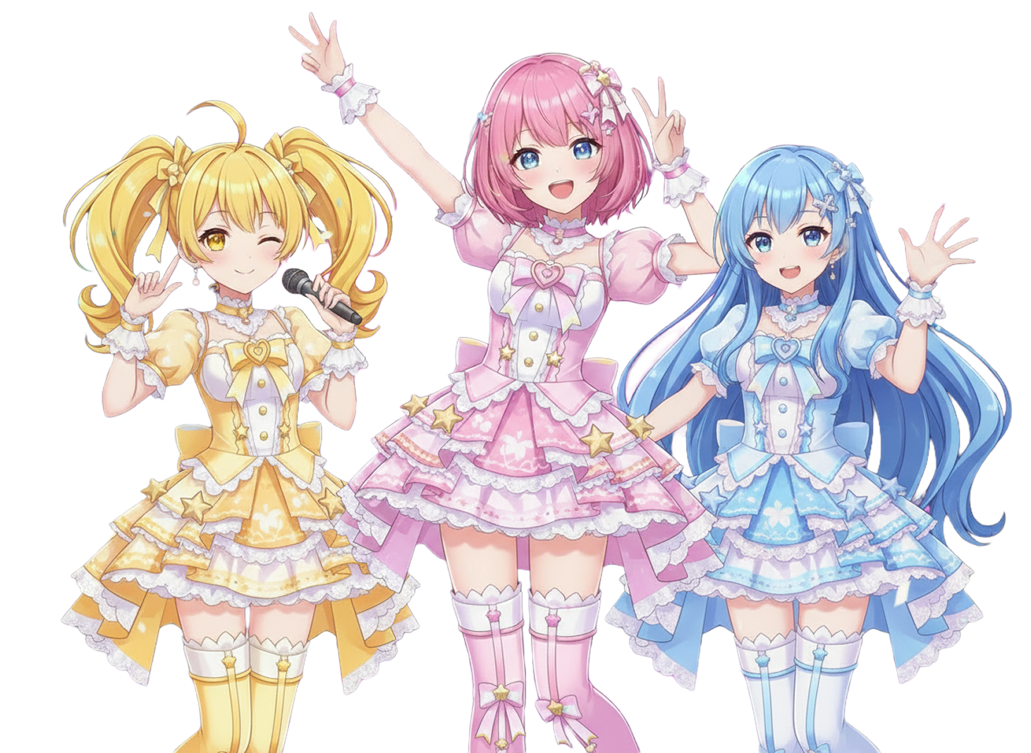 三人のアイドル