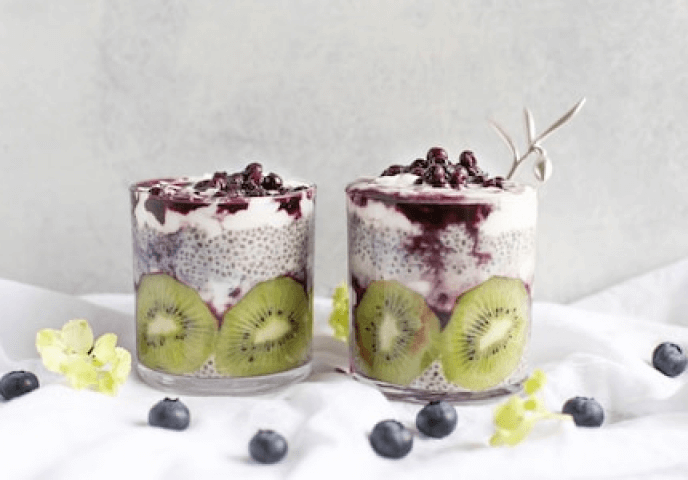 日暮亭のパフェ